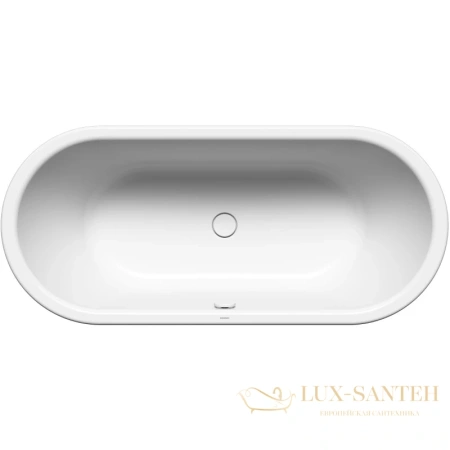 стальная ванна kaldewei centro duo oval 282830003001 128 180х80 см с покрытием anti-slip и easy-clean, альпийский белый 