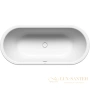 стальная ванна kaldewei centro duo oval 282830003001 128 180х80 см с покрытием anti-slip и easy-clean, альпийский белый 