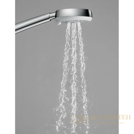 лейка для душа hansgrohe crometta 100 multi 3jet 26823400 белый/хром