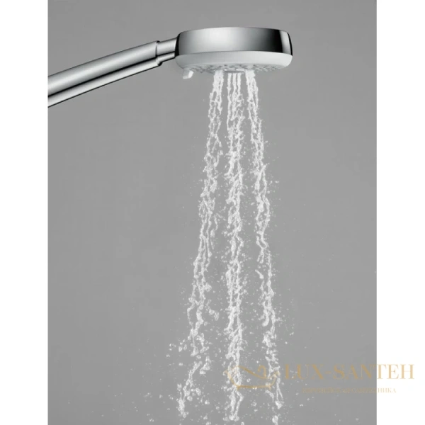 лейка для душа hansgrohe crometta 100 multi 3jet 26823400 белый/хром