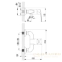 смеситель lemark plus shape lm1703c для душа