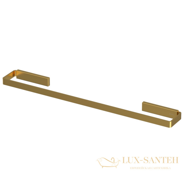 полотенцедержатель 600 мм. whitecross cubo cu2452glb, брашированное золото