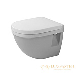 Чаша подвесного унитаза Duravit Starck 3 2202090000 компакт, белый