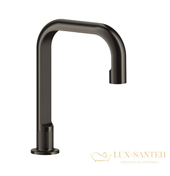 излив gessi inciso- 58093.299 для раковины, black xl