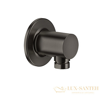 шланговое подключение gessi inciso 58169.299, black xl
