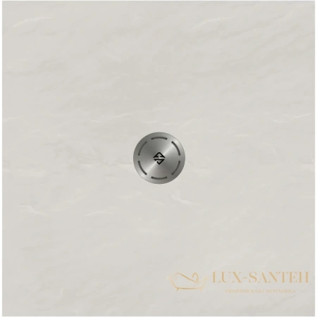 душевой поддон jacob delafon singulier e67032-mam из литого мрамора 80х80 см, жемчужно-белый