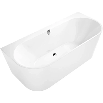 квариловая ванна villeroy & boch oberon 2.0 ubq180obr9cd00v-01 180х80 см, альпийский белый