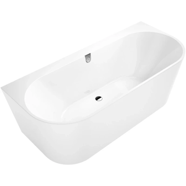 квариловая ванна villeroy & boch oberon 2.0 ubq180obr9cd00v-01 180х80 см, альпийский белый