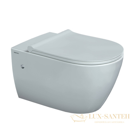 комплект berges 043351: подвесной унитаз mascon с системой инсталляции atom 410 и панелью смыва, черный матовый