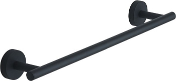 полотенцедержатель gedy eros 2321/35(14) длина 35 см, черный матовый