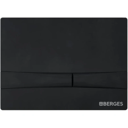 комплект: подвесной унитаз berges ego 047255 + система инсталляции berges novum f5, белый, клавиша soft touch черная