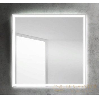 зеркало belbagno spc spc-grt-800-800-led-btn 80 см с кнопочным выключателем, с подсветкой