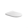 сиденье с крышкой flaminia link lkcw09, для унитаза soft close, белый глянцевый
