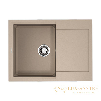 кухонная мойка omoikiri sakaime 68-sa tetogranit х бежевый, 4993110