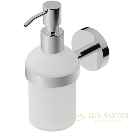 дозатор для жидкого мыла подвесной cezares relax-sois-v-01, 200 мл, хром глянцевый