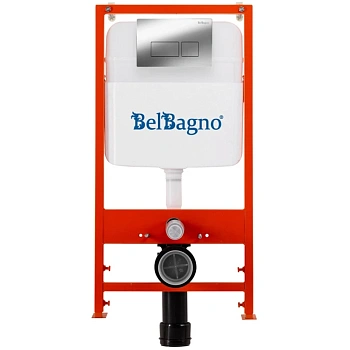 монтажный элемент для подвесного унитаза belbagno bb026 + bb041cr