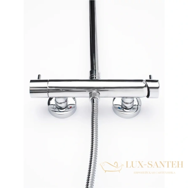 душевая система для душа aquame aqm8001cr, хром