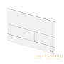 металлическая панель смыва tece tecesquare ll 9240834, белый матовый