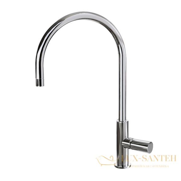 cмеситель для кухни nomos fima carlo frattini kitchen, f7117cr, поворотный излив, хром