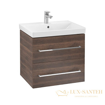 тумба под раковину villeroy & boch avento a89000vh 630x514x452 мм, arizona oak