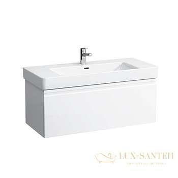 тумба под раковину laufen pro s 4.8355.2.096.463.1 1010х450 мм, белый матовый