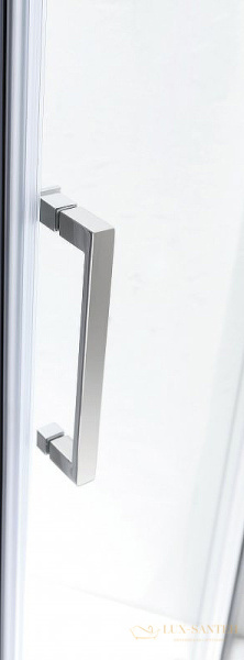 душевой уголок cezares molveno molveno-ah-11-150/80-c-cr-iv 150x80 профиль хром, стекло прозрачное