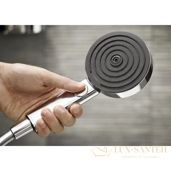 душевой гарнитур hansgrohe pulsify relaxation 105 3jet 24171000 ecosmart, хром