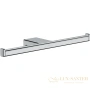 держатель туалетной бумаги hansgrohe addstoris 41748000, хром