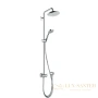 душевая система hansgrohe croma 220 showerpipe reno 27224000 поворотный держатель 400 мм, ½’