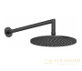 верхний душ gessi ingranaggio 63348.299 ø 250 мм, black xl