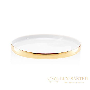 лоток decor walther bone tab m 0849520 универсальный, белый/золото