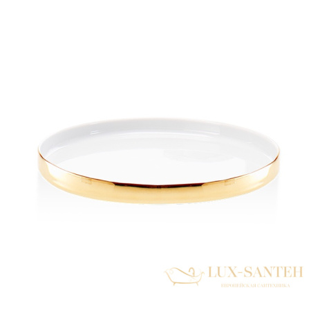 лоток decor walther bone tab m 0849520 универсальный, белый/золото