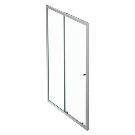 душевая дверь jacob delafon serenity e14c100-ga 100 см, профиль хром глянцевый, стекло прозрачное