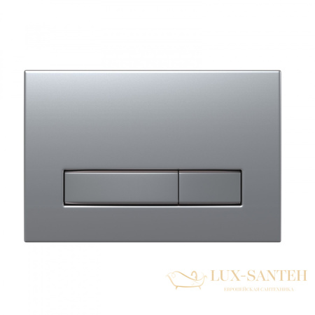 инсталляция berges atom line 410, 040344 для подвесного унитаза с панелью смыва, хром матовый