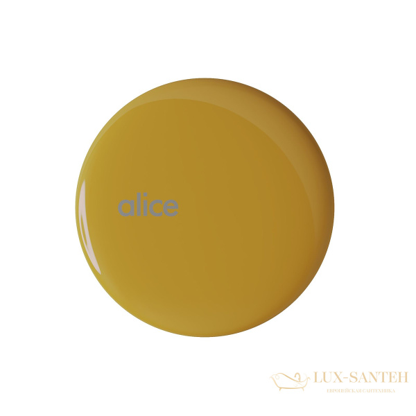 донный клапан alice pil00696 для раковин, керамический, неперекрываемый, мед