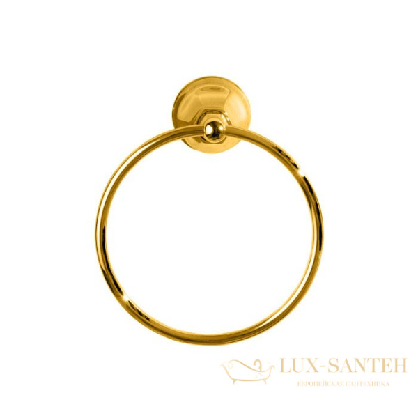 nicolazzi teide, 1485go05, полотецедержатель-кольцо 19.5см., подвесной, цвет золото
