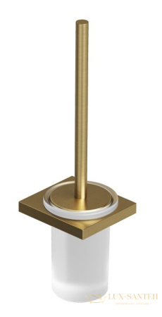 ершик для унитаза подвесной kludi vela c, 31974n0, золото брашированное