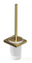 ершик для унитаза подвесной kludi vela c, 31974n0, золото брашированное