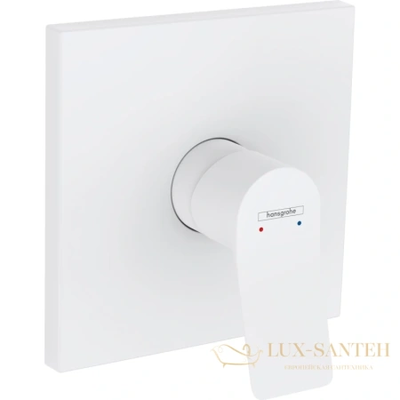 смеситель для душа hansgrohe vivenis 75615700, матовый белый