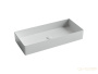 раковина накладная ceramica nova element cn6072, 801*361*130 мм, белый