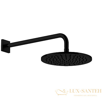 верхний душ gessi rilievo 59148.299 ø 250 мм, black xl