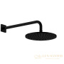 верхний душ gessi rilievo 59148.299 ø 250 мм, black xl