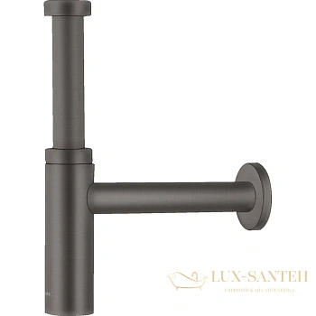 сифон hansgrohe flowstar s 52105340, шлифованный черный хром