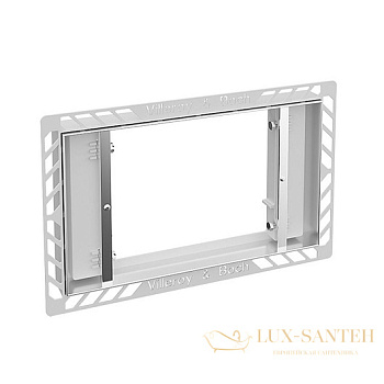 комплект для монтажа заподлицо villeroy & boch viconnect 9221 59 lc, нержавеющая сталь