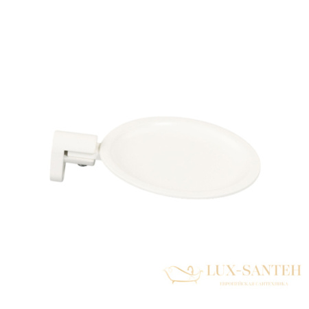 мыльница металлическая stil haus hashi hs09m(24) настенная, белый матовый