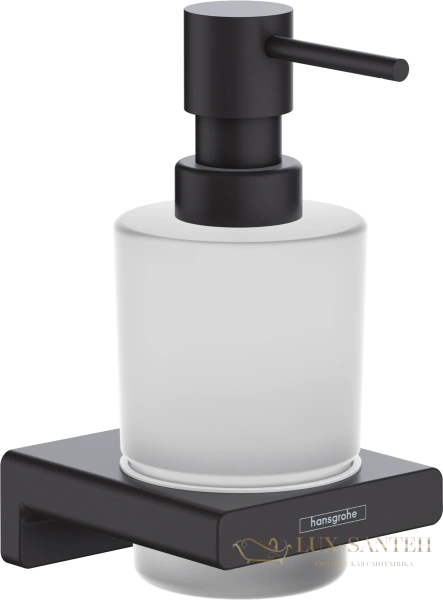 дозатор для жидкого мыла hansgrohe addstoris 41745670 матовый чёрный