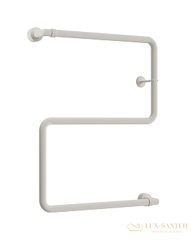 полотенцесушитель водяной margaroli vento 408 s без кранов, 408s610mw, белый матовый