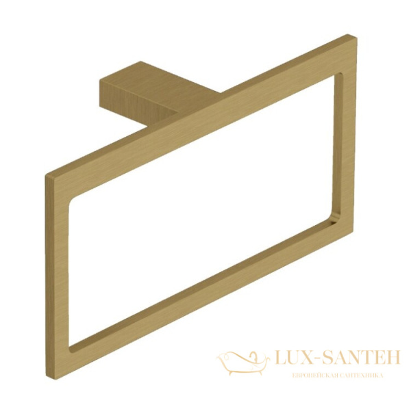 полотенцедержатель-кольцо 200 мм, kludi vela c, 31978n0, золото брашированное