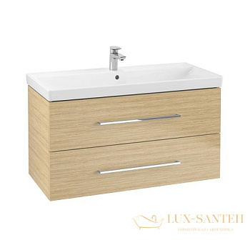 тумба под раковину villeroy & boch avento a89200vj 980x514x452 мм, nordic oak
