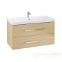 тумба под раковину villeroy & boch avento a89200vj 980x514x452 мм, nordic oak